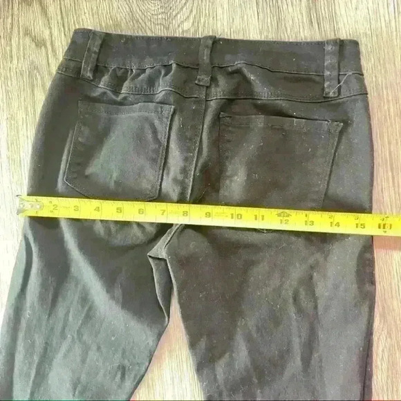 LOW RISE BRAZIL BLACK  SKINNY JEANS SIZE SMALL - Picture 4 of 6